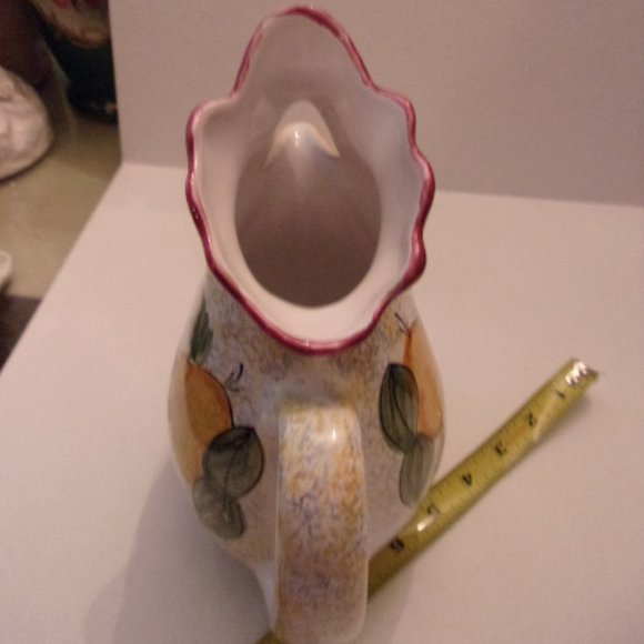 HUNGARIAN HAND PAINTED ROOSTER/CHICKEN PITCHER. - Picture 4 of 5